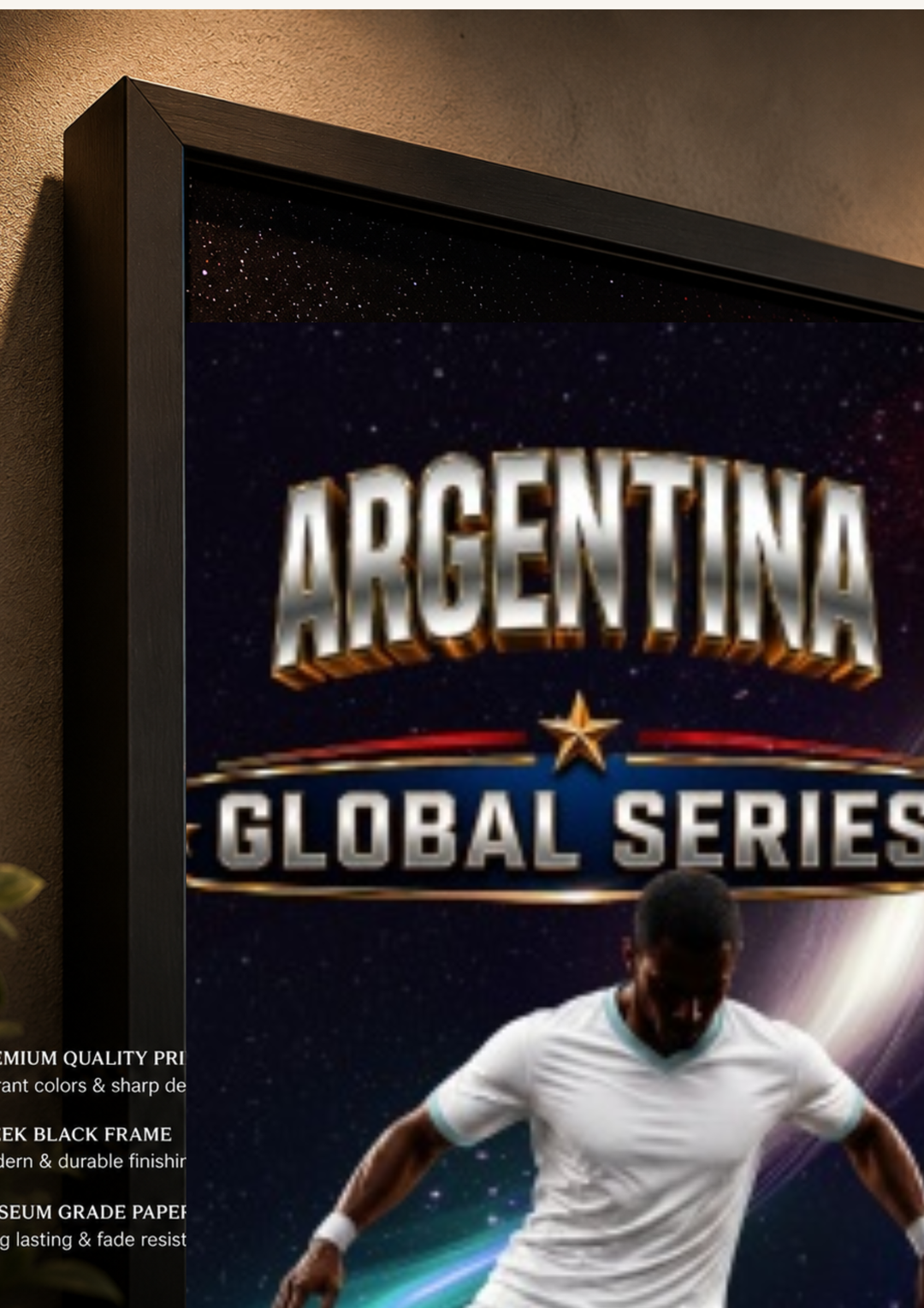 Argentina Football Poster