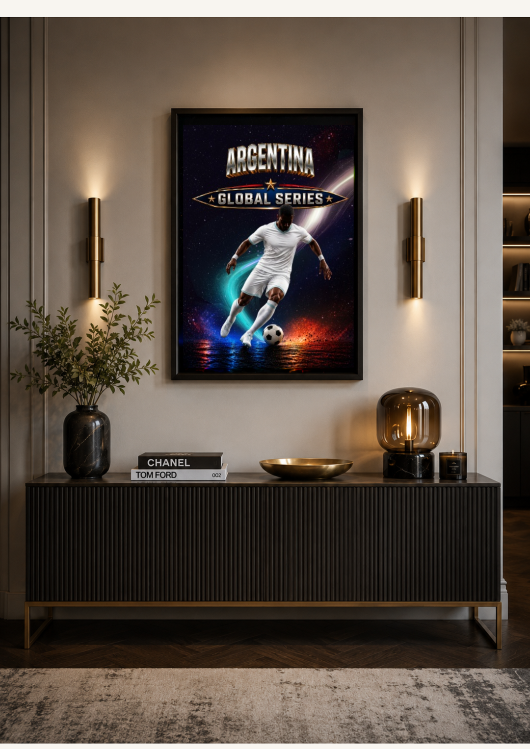 Argentina Football Poster