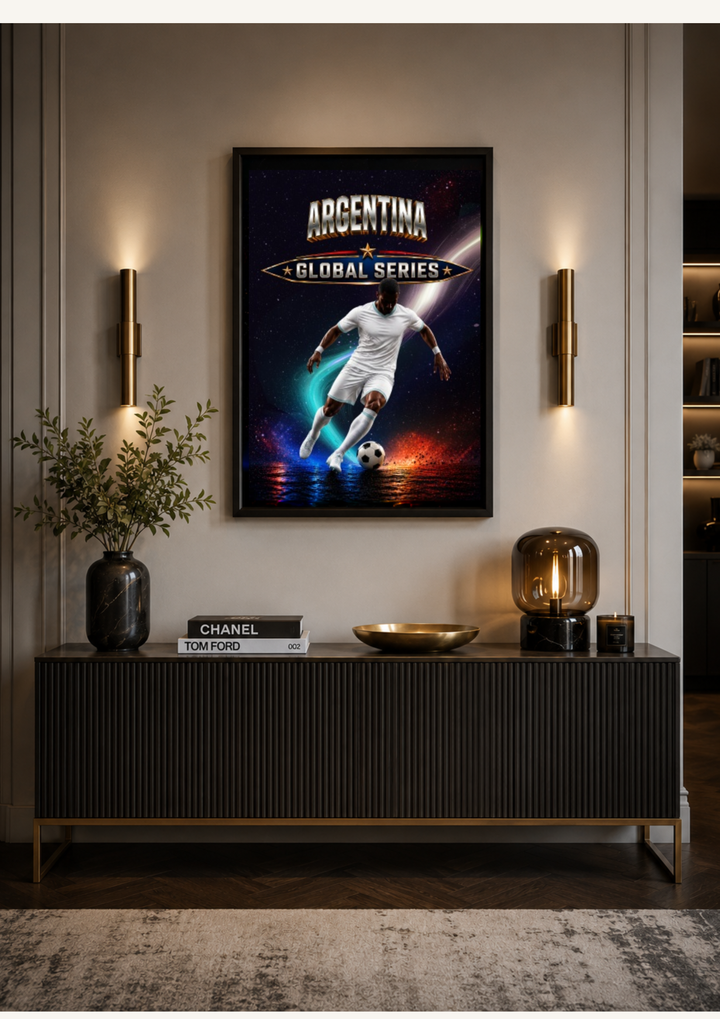 Argentina Football Poster