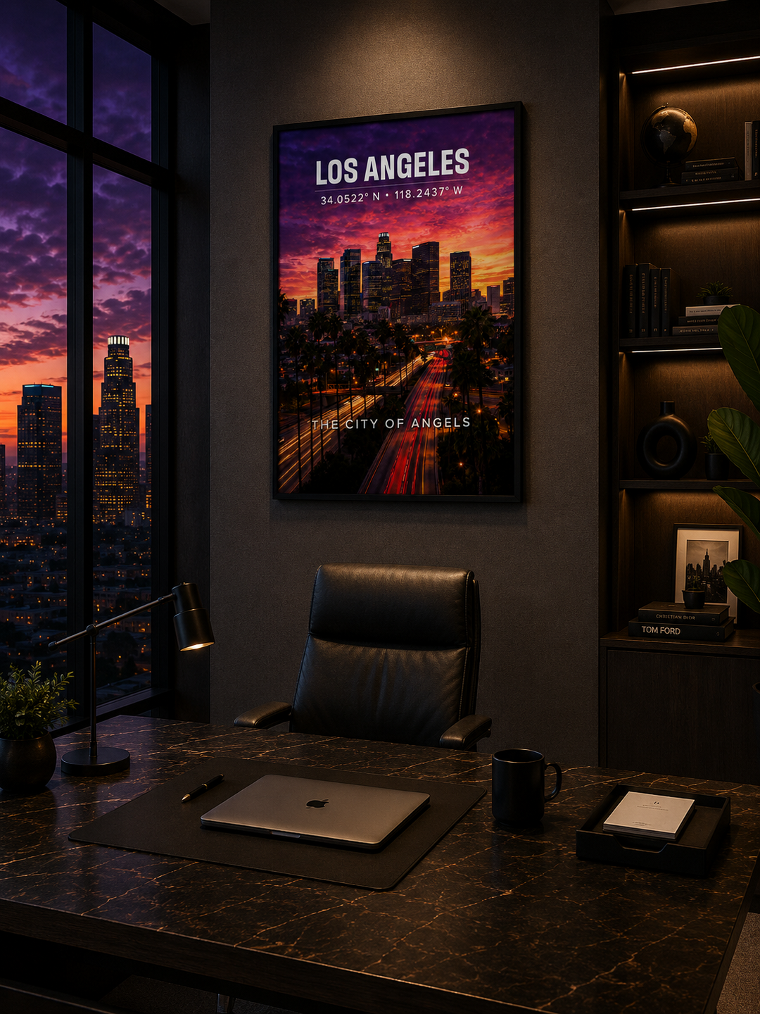 Los Angeles Skyline Poster