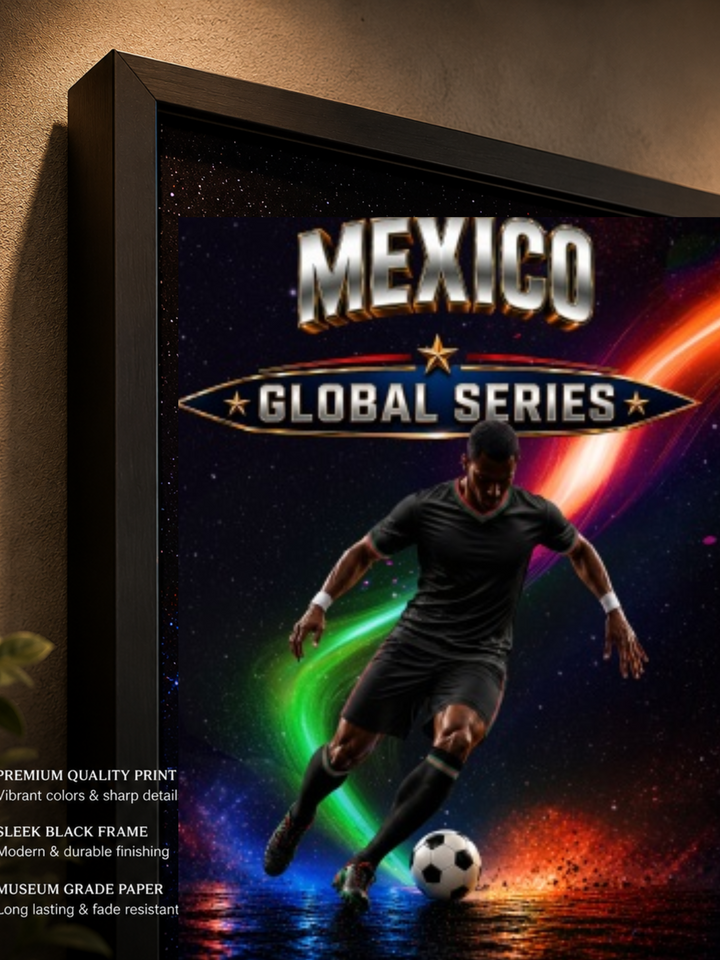 Mexico Football Poster
