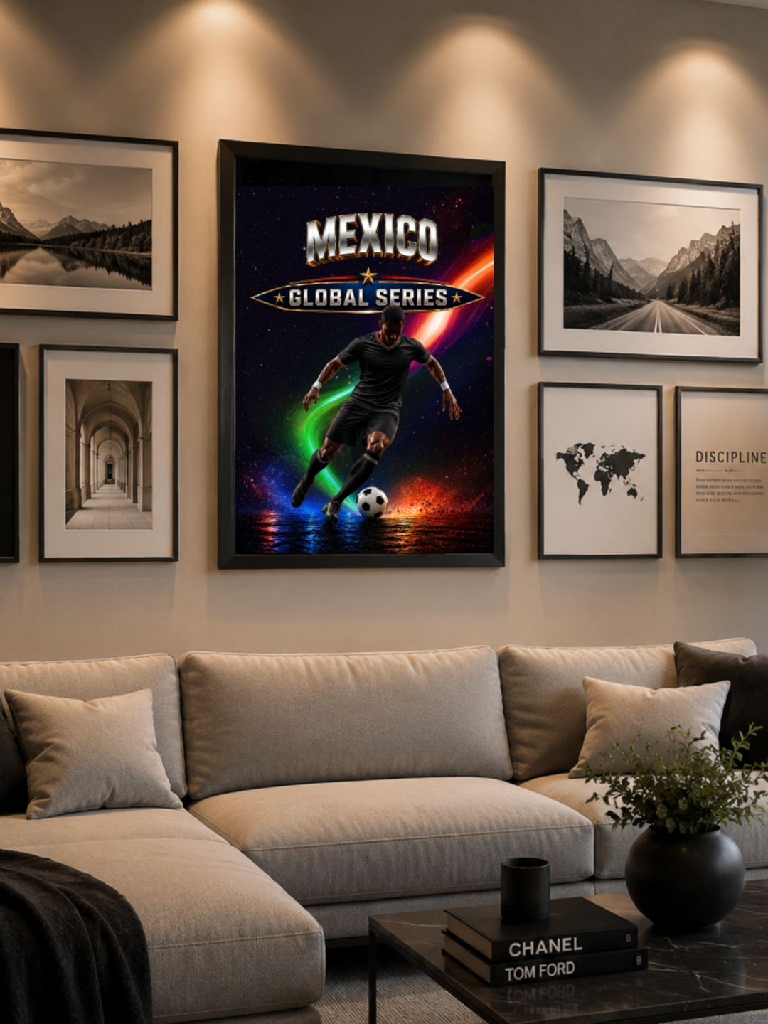 Mexico Football Poster