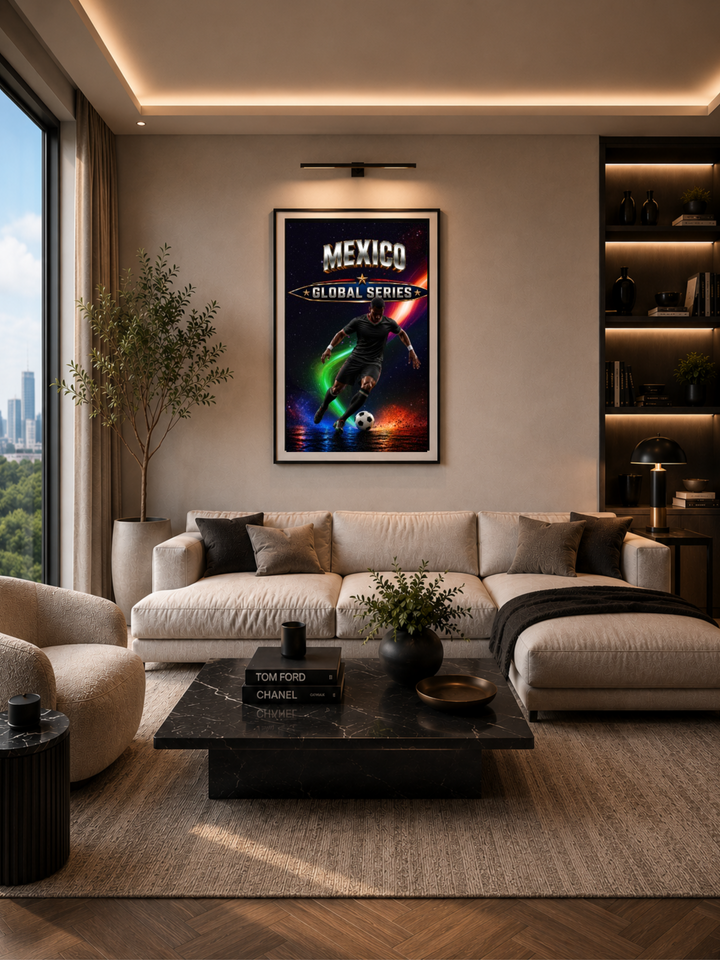 Mexico Football Poster