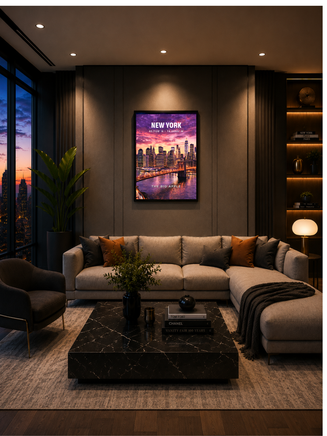 New York Skyline Poster