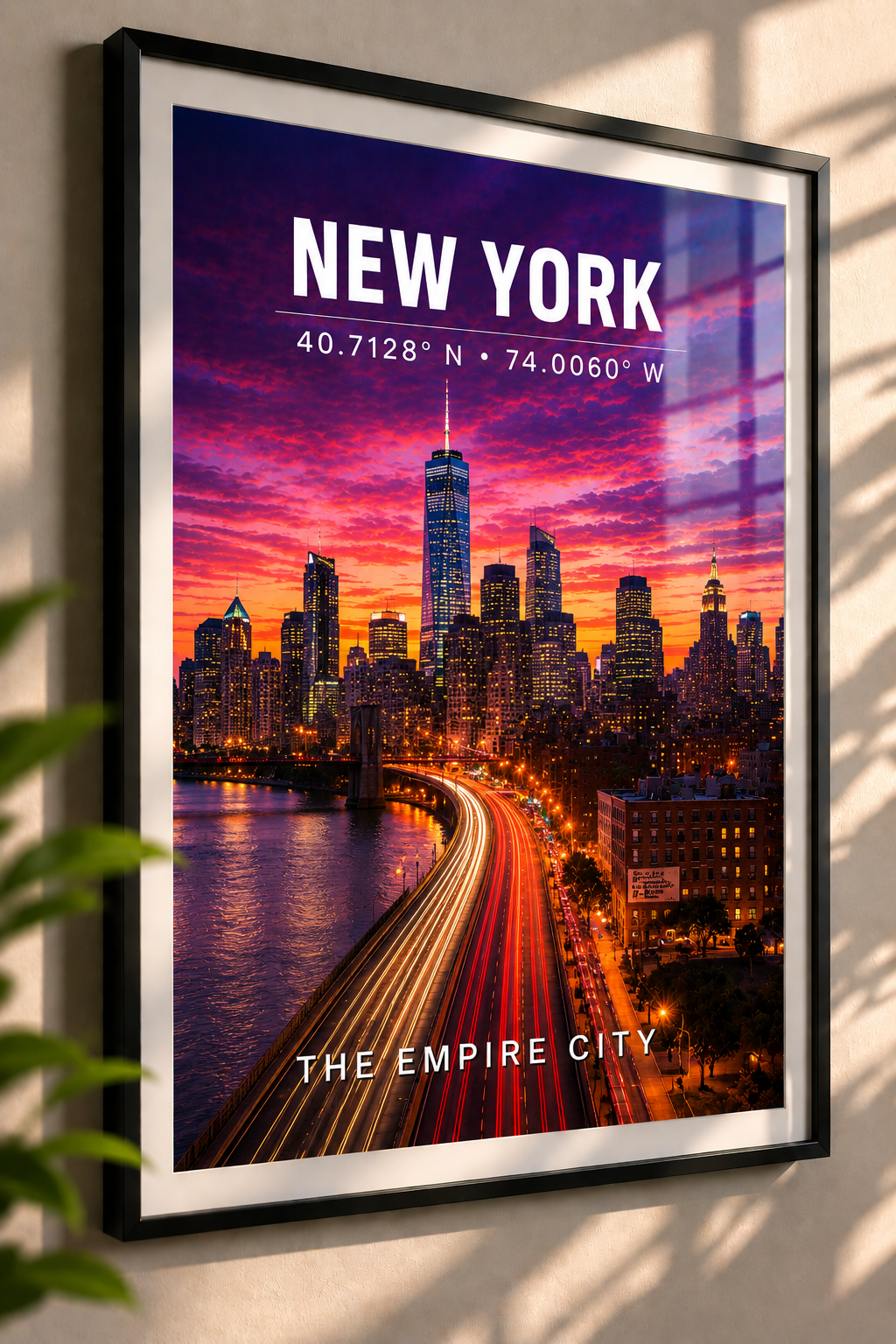 New York Skyline Poster