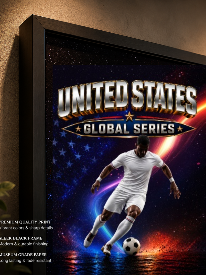 United States Football Poster