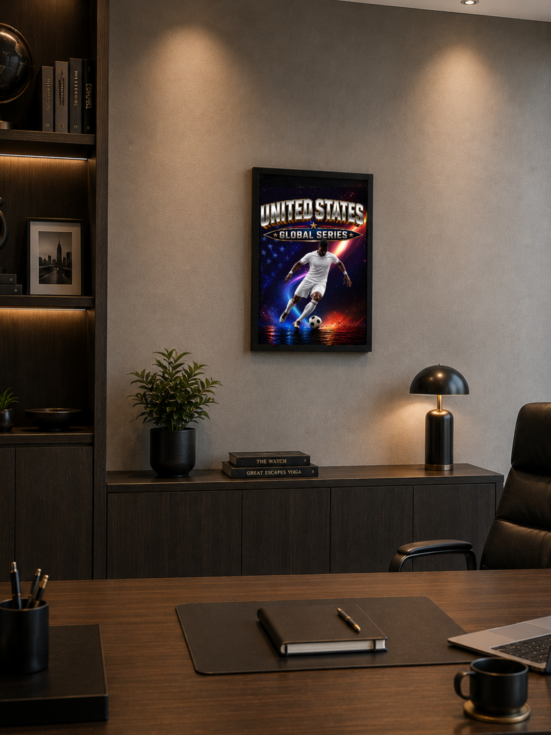 United States Football Poster