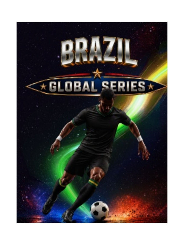 Brazil Football Poster